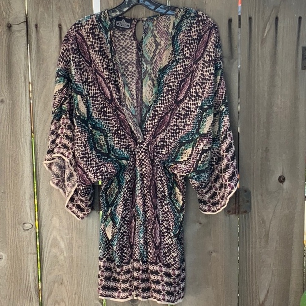 Boho Angie Dress with Dolman Sleeves